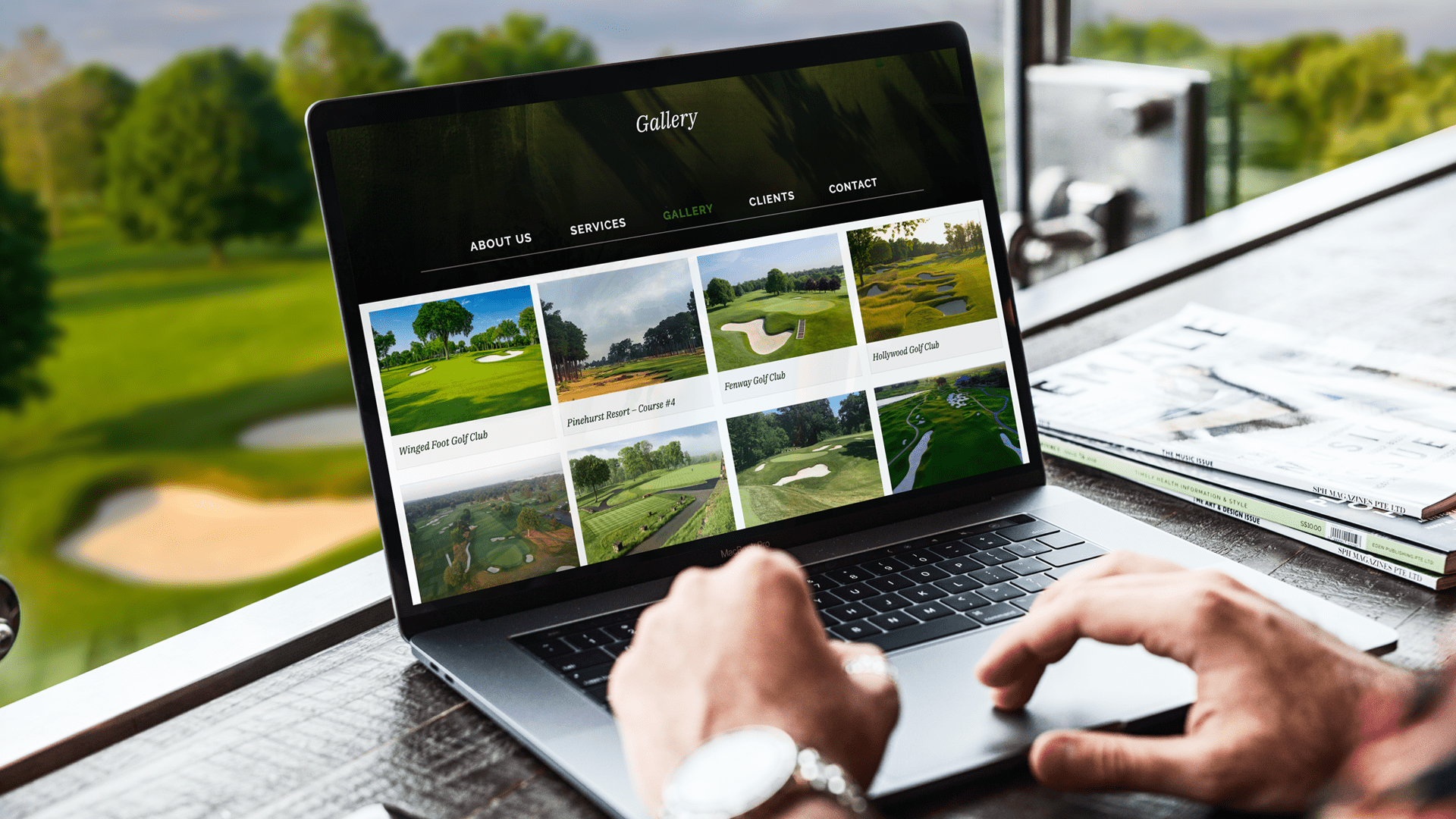 LaBar Golf Renovations NJ Responsive Website Design