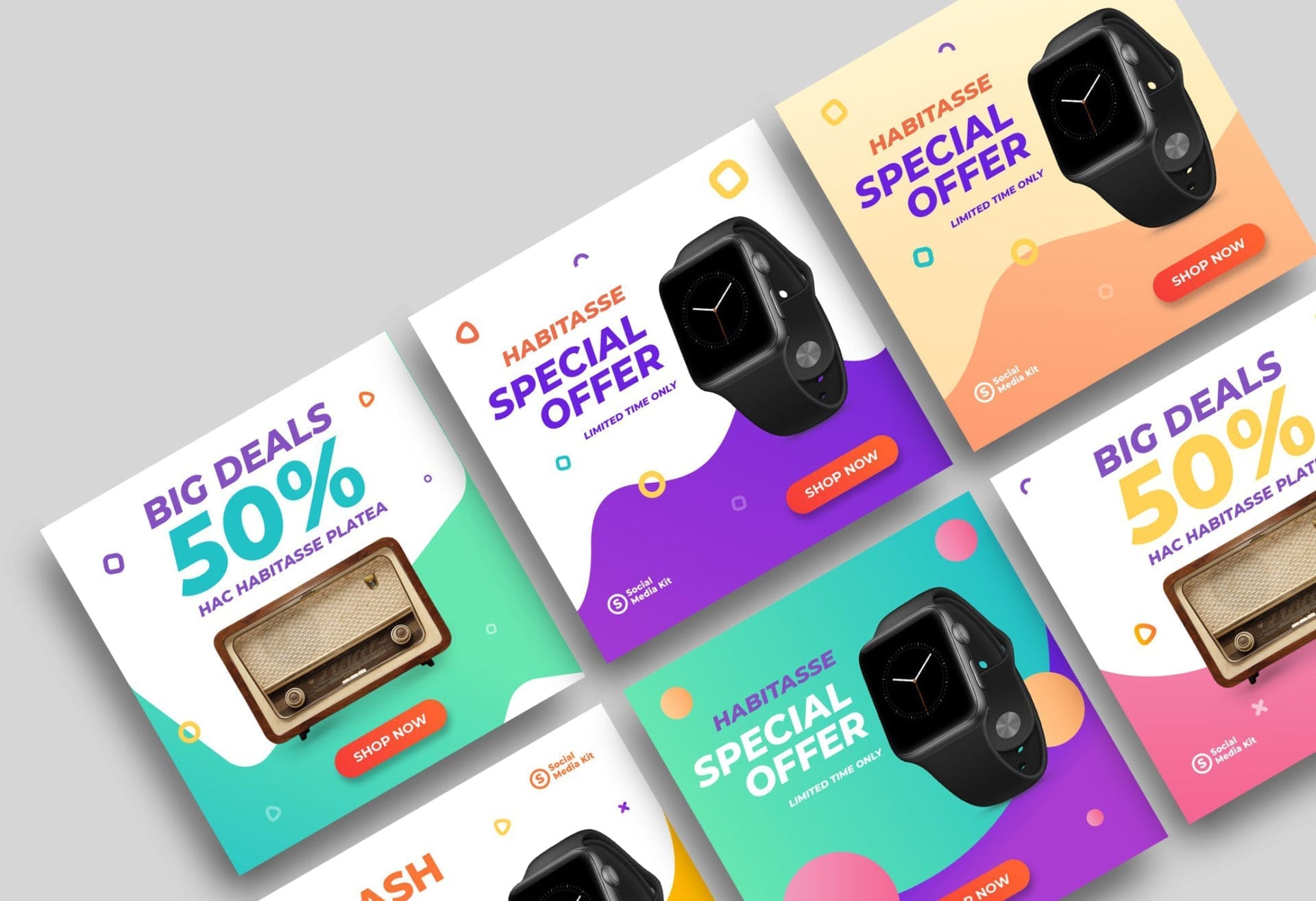 Social Media Kit. Media Kit.