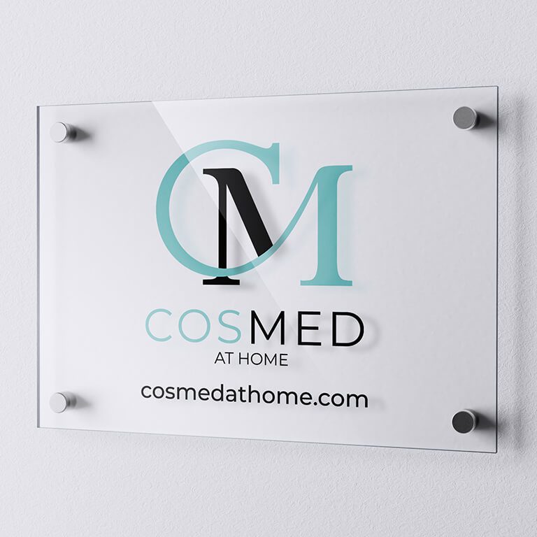 Cosmed office signage