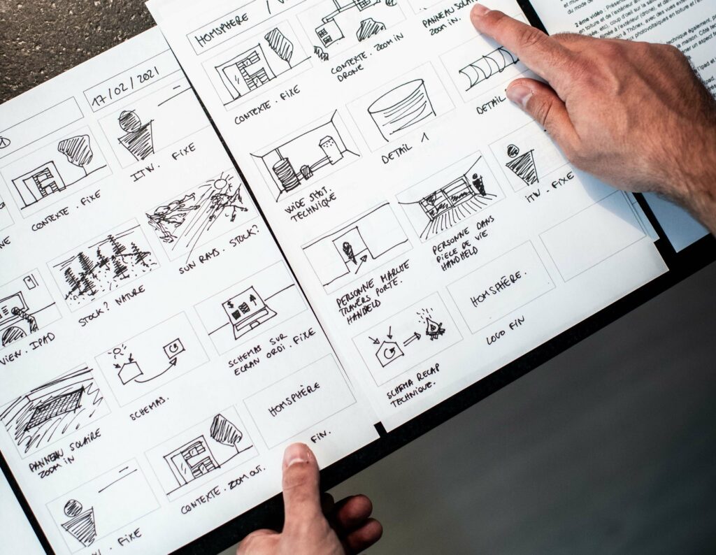 video content storyboard